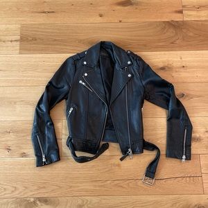 Mackage X Aritzia leather jacket